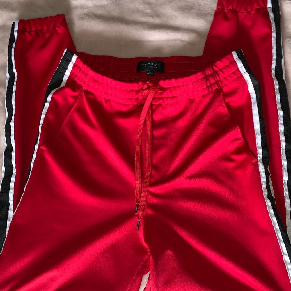 Ruby red pac sun joggers!